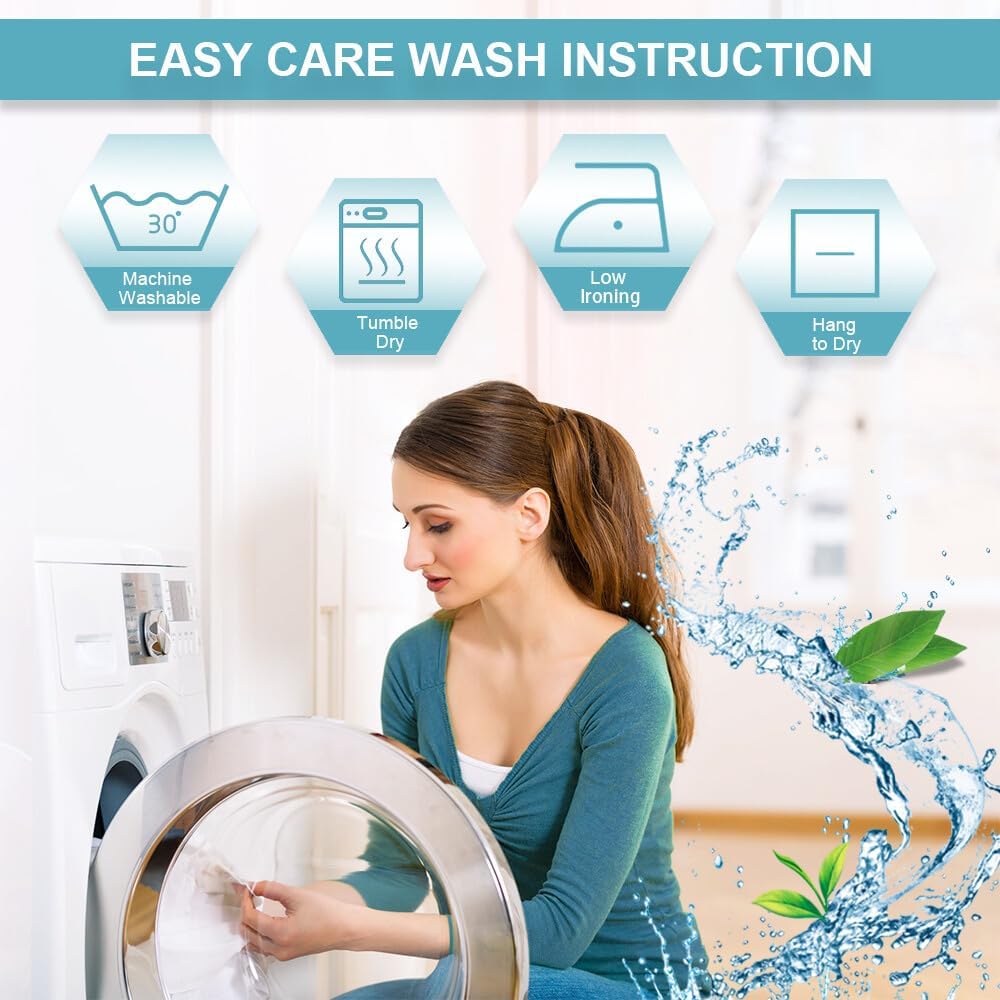 RYB HOME Blackout Curtains for Living Room, Back Tab & Rod Pocket Top Insulating Window Decor for Bedroom Dining Classroom Home Office, W 62 x L 63, Navy, 2 Panels