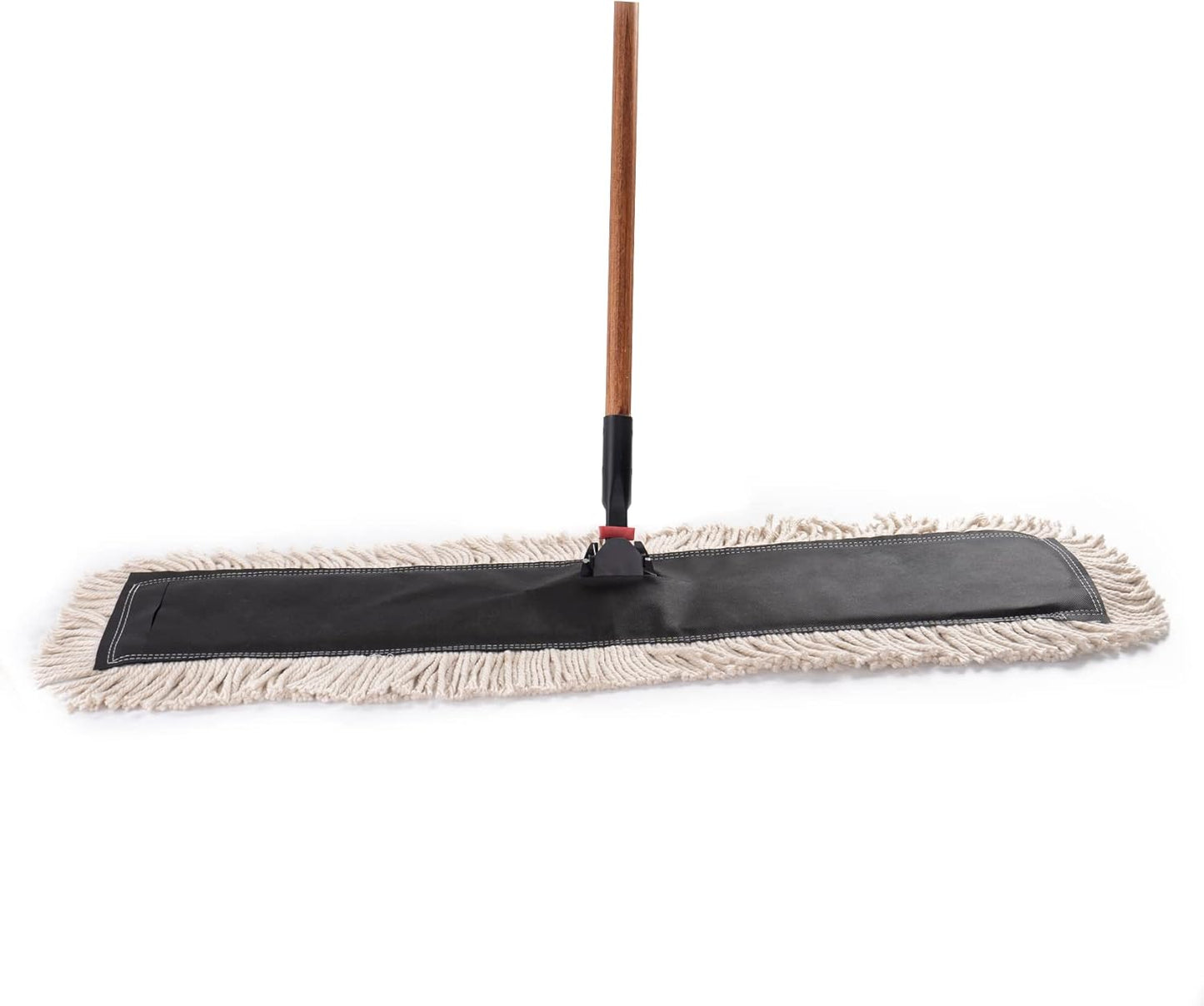 Matthew Cleaning 24'' High Strength Disposable Dust Mop Cotton Cut-end Yarn Mop Replacement Heads for Residential & Commercial Fit Standard Dust Mop Frames, Hardwood, Laminate, Concrete Floors 3Pack