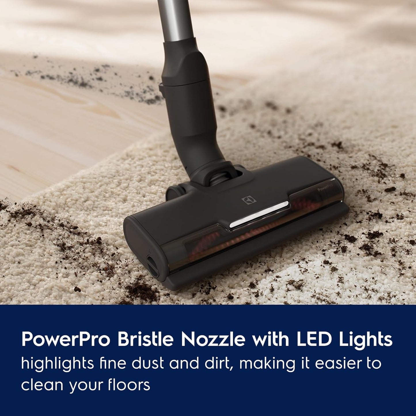 Electrolux Ultimate700 Cordless Stick Vacuum with PowerPro Bristle Nozzle and High Suction Power, 50-Minute Run Time, 4 Power Modes, Ocean Green