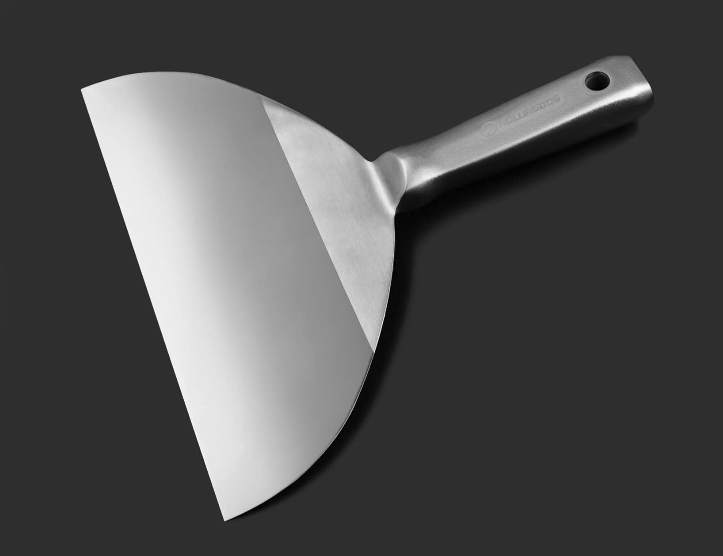 ROLLINGDOG 10 inch Putty Knife - 420 Stainless Steel One Piece Drywall Joint Knife Mirror Polished Blade for Drywall, Painting