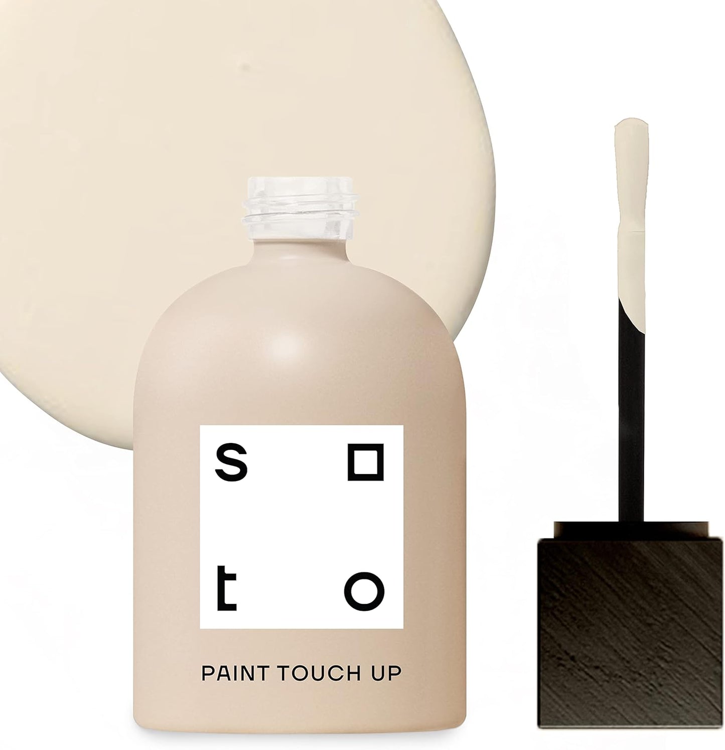 soto Beige Paint Touch Up, Multi-Surface, Matte Finish (No. 11 Earthwork Beige) - 1.5 Ounces/45 Milliliters of Scratch Repair for Furniture, Walls, Cabinets, Trim, Doors, Indoor/Outdoor