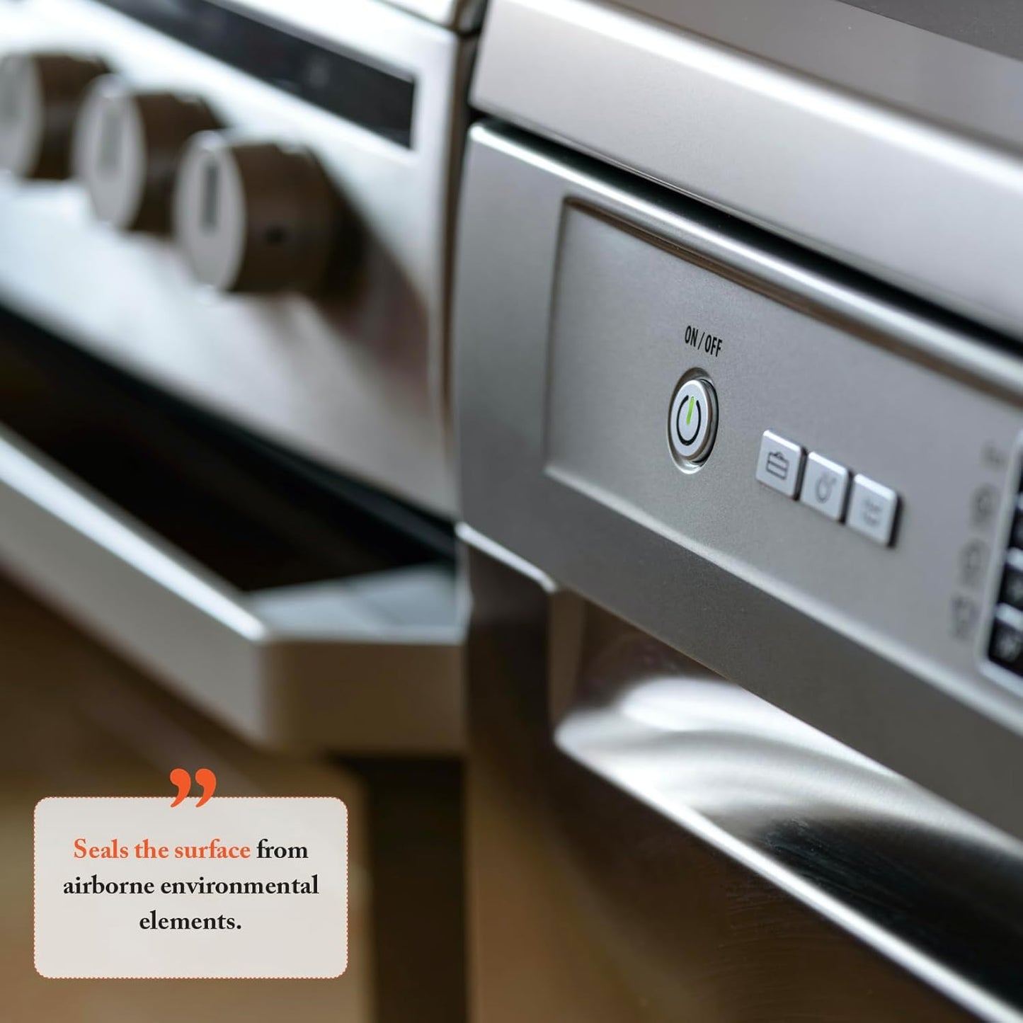 Bayes High-Performance Stainless Steel Cleaner Spray, Polish, and Protectant - Indoor & Outdoor Stainless Cleaner - Stainless Steel Sink Cleaner 16oz