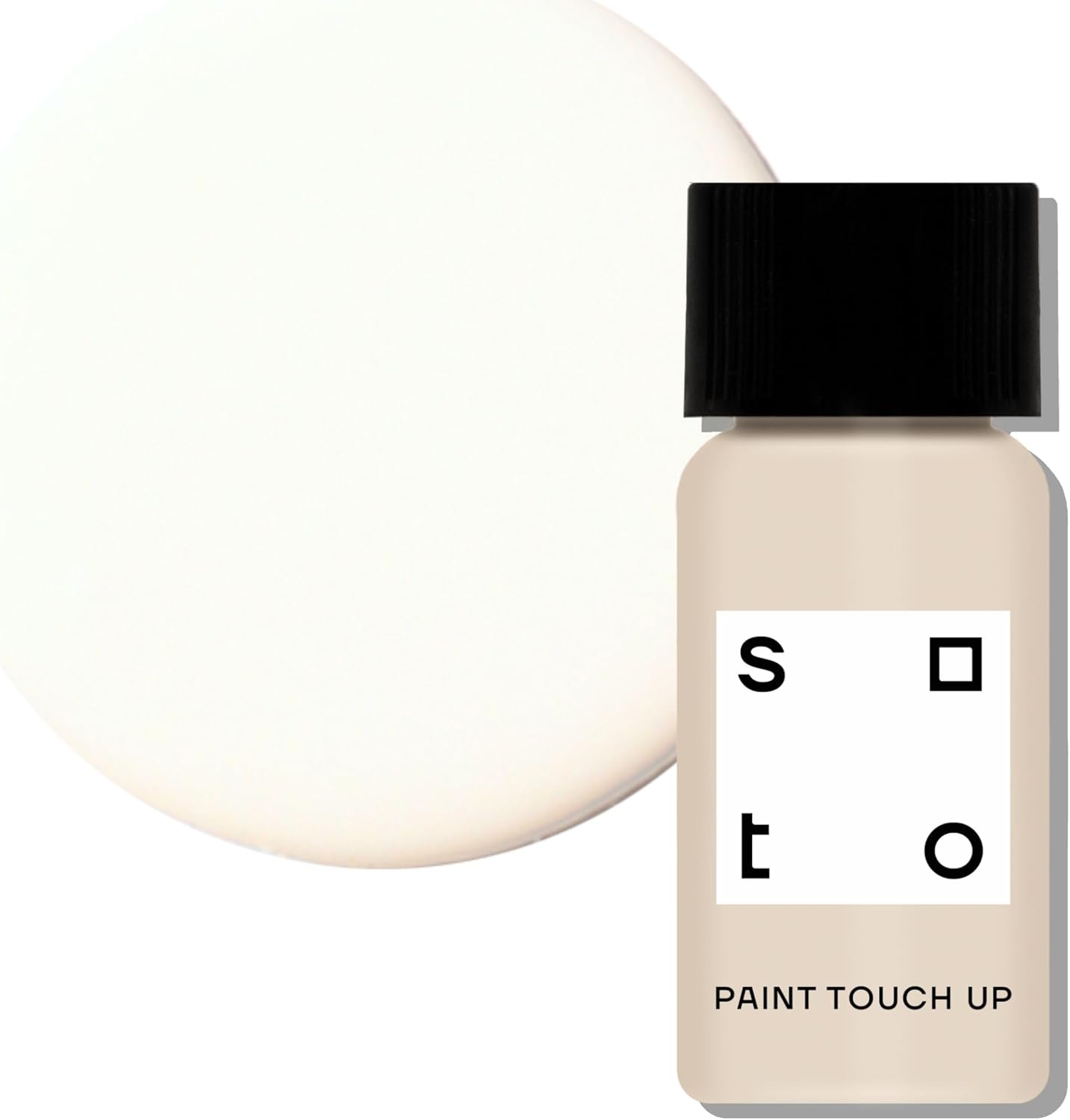 soto White Paint Touch Up, Multi-Surface, Matte Finish (No. 07 In Situ White) — 10 Milliliters of Scratch Repair for Furniture, Walls, Cabinets, Trim, Doors, Indoor/Outdoor