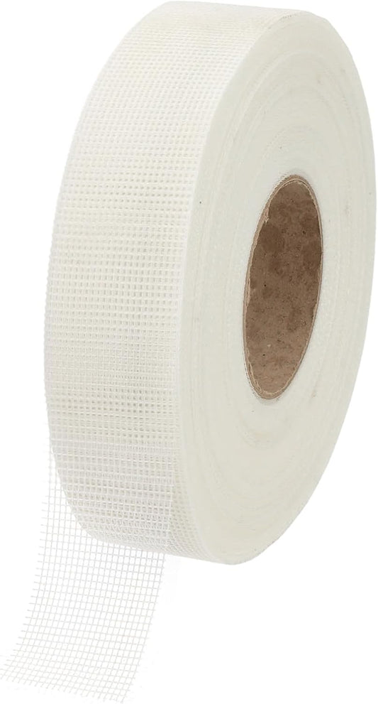 PATIKIL Drywall Repair Mesh Tape, 2 inch x 328 ft Fiberglass Repair Patch Self-Adhesive Dry Wall Joint Tape 12 Mesh Wall Hole Crack and Seam Patch, White