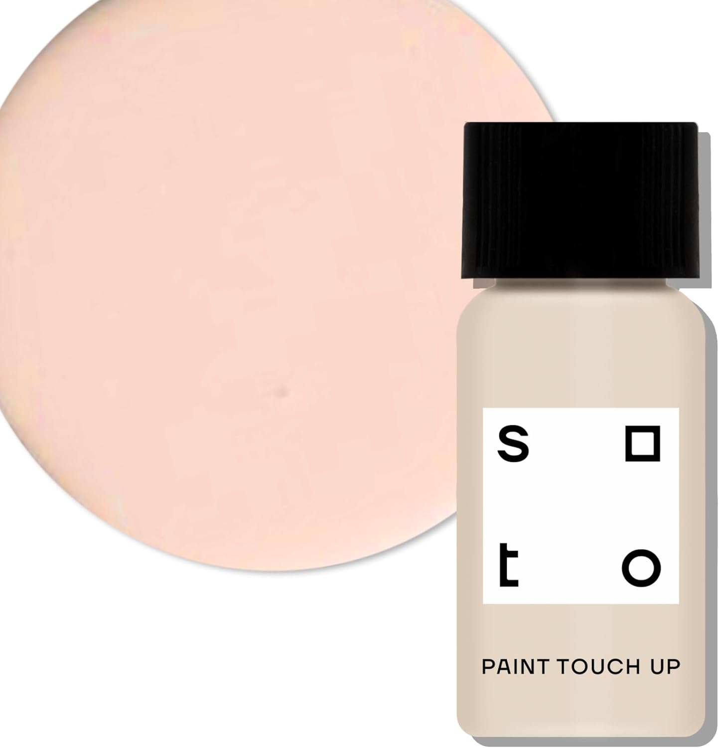 soto Pink Paint Touch Up, Multi-Surface, Matte Finish (No. 30 Palo Rosa) — 10 Milliliters of Scratch Repair for Furniture, Walls, Cabinets, Trim, Doors, Indoor/Outdoor