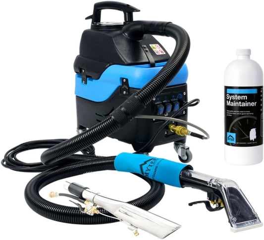 Cleaning Bundle- Mytee S-300H Tempo Heated Carpet & Upholstery Extractor + 10-0498 CREVICE TOOL & 1 Qt. Mytee System Maintainer