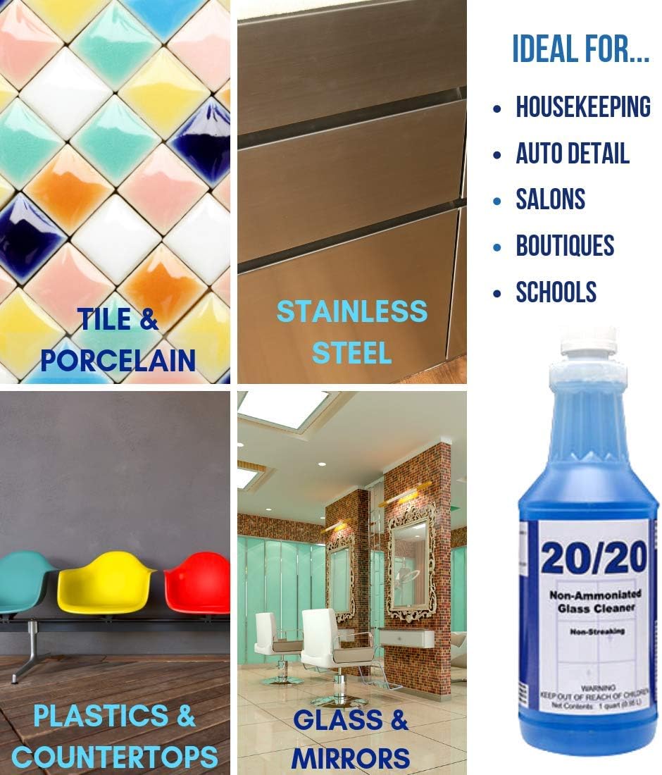 20-20 Non-Streaking, Non-Ammoniated Glass Cleaner