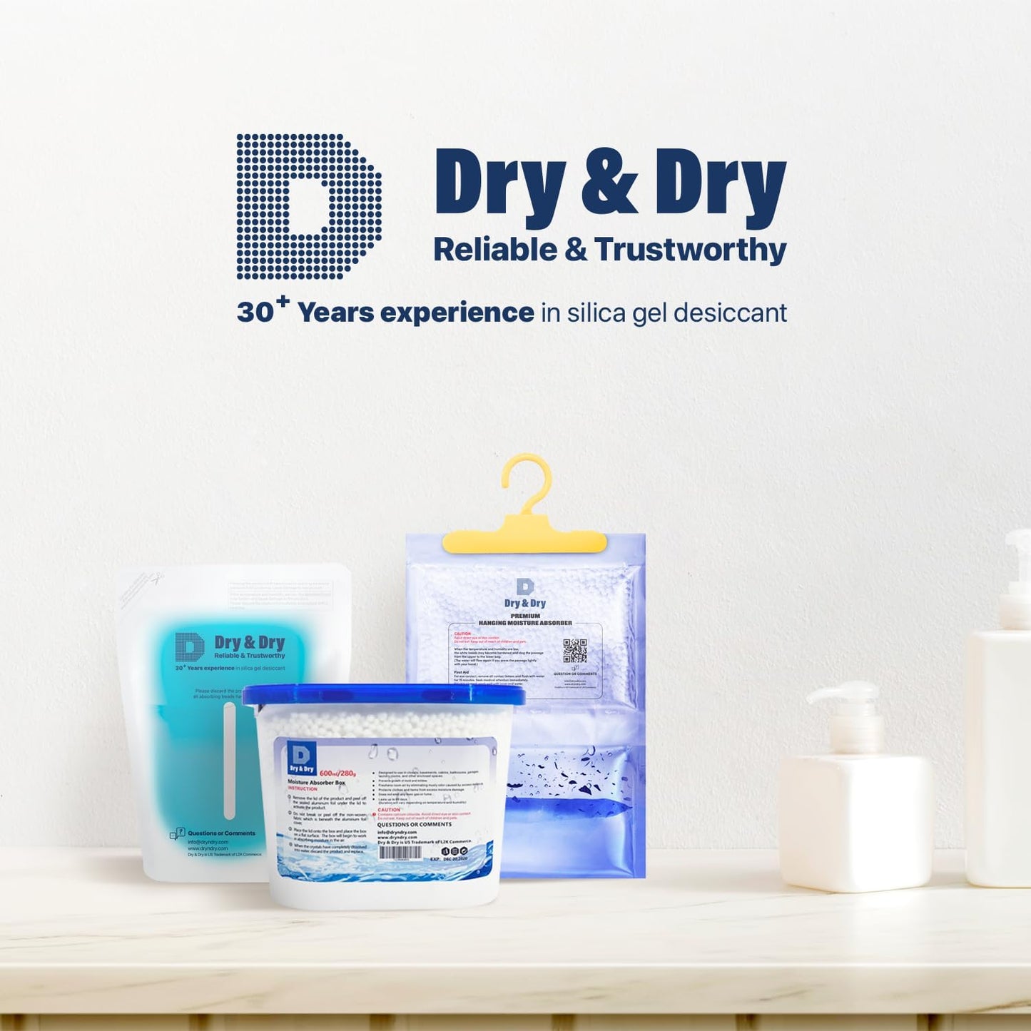 Dry & Dry Moisture Absorbers Refill Beads (7.5 LBS) - Dehumidifiers for Home Dehumidifier for Basement Small Dehumidifiers Dehumidifiers, Moisture Absorber Refill, Fragrance Free