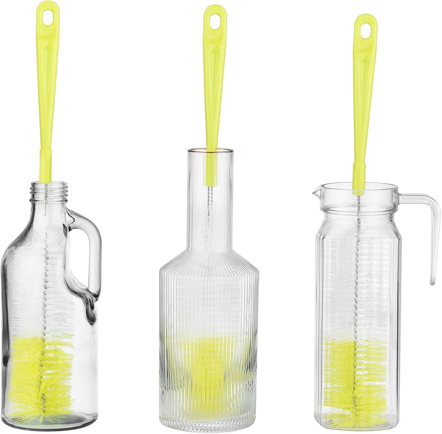 ALINK 16 inch Long Bottle Brush Cleaner for Washing Wine/Beer/Sport Well/Thermos/Glass, Hummingbird Feeder and Long Narrow Neck Sport Bottles