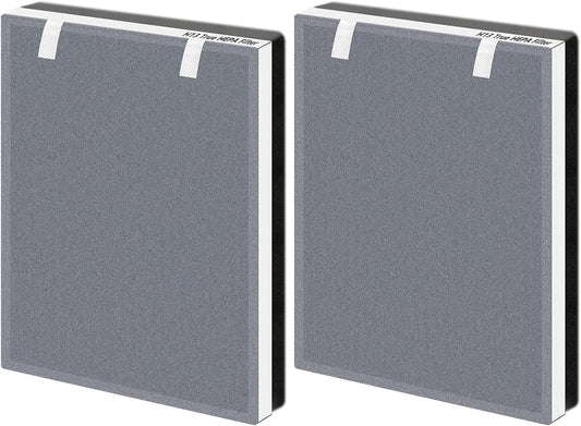 Vital 100 Replacement Filter for LEVOIT Vital 100 Air Purifier, Funmit 3-in-1 H13 True HEPA High-Efficiency Activated Carbon Filter, Compared to Part # Vital 100-RF, 2 Pack