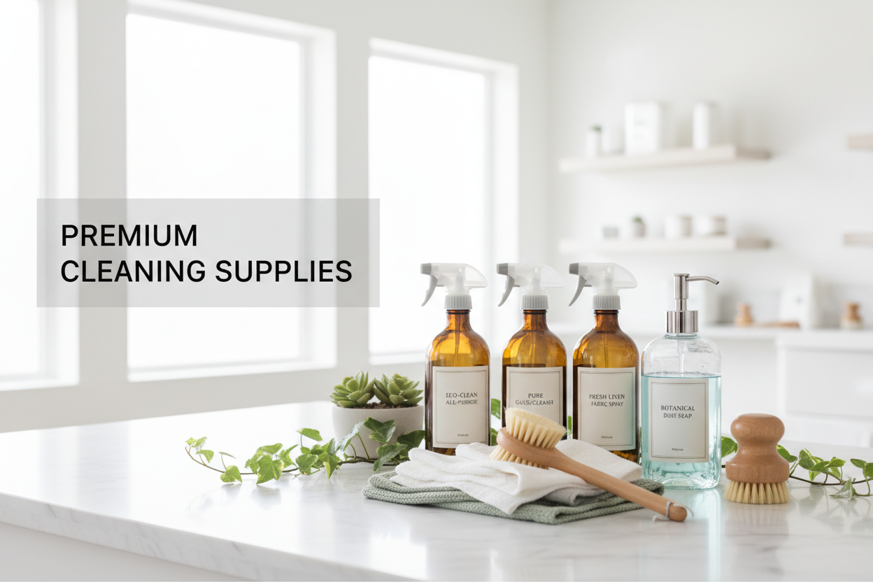 Premium Cleaning Supplies Banner